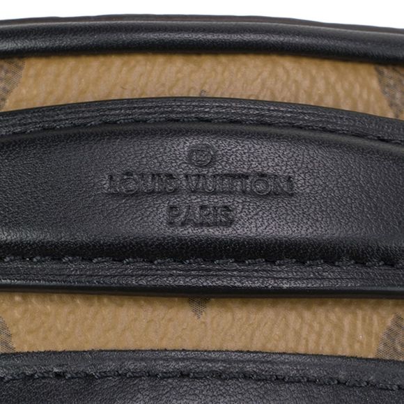 Louis Vuitton Reverse Monogram Boite Chapeau Souple Canvas Shoulder Bag Brown - Picture 7 of 8